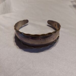 Vintage Cii Mexico .925 Cuff Bracelet